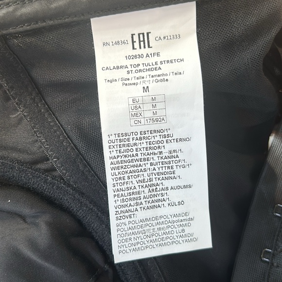 NEW PINKO Calabria Tulle Crop Top - Picture 12 of 12